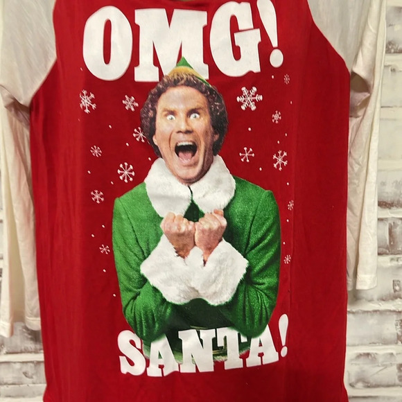 Ripple junction ELF raglan shirt medium - Picture 2 of 5